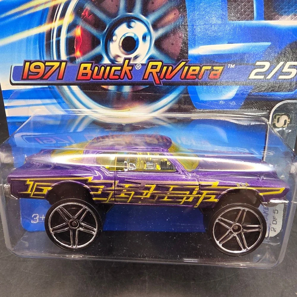 Hot Wheels 1971 Buick Riviera Purple Hi-Rakers Series 2006
